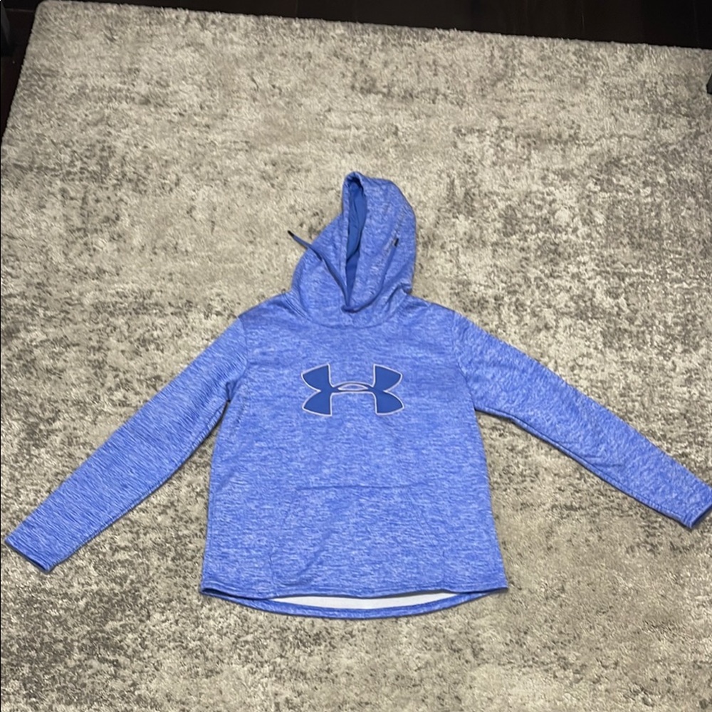Under Armour Women’s Heathered Blue Hoodie